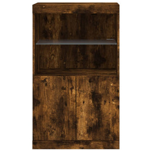 Sideboard Räuchereiche mit LED-Leuchten