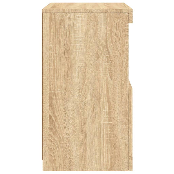 Sideboard mit LED Sonoma-Eiche 41x37x67 cm