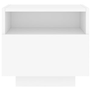 Nachttische mit LED-Leuchten, 2er Set