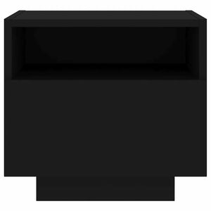Nachttische mit LED-Leuchten, 2er-Set
