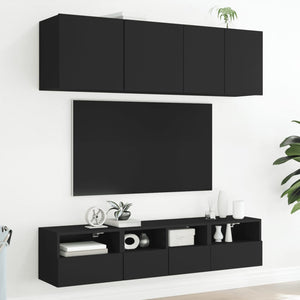 TV-Wandschrank Schwarz 40x30x30cm