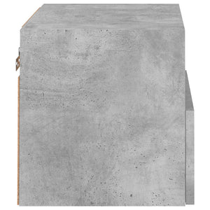 TV-Wandschränke, 2er Set, Betongrau