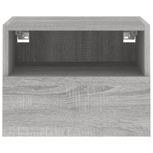 TV-Wandschränke 2er Set Grau Sonoma