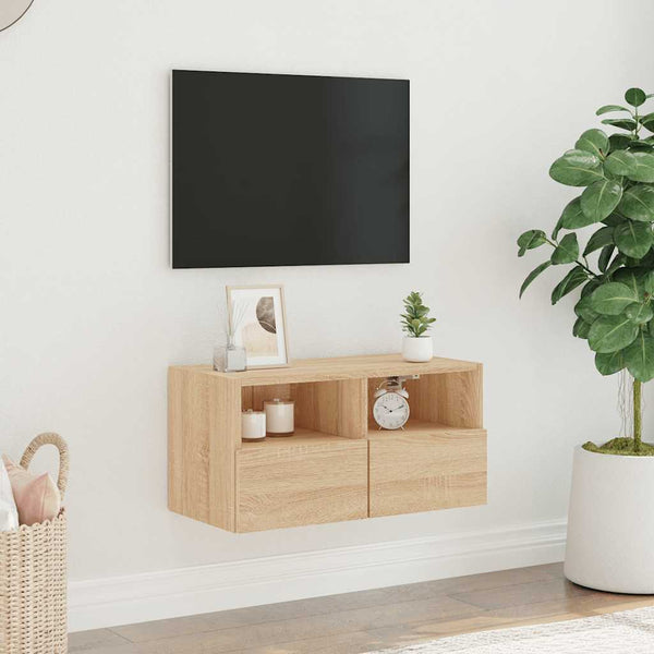 TV-Wandschrank Sonoma-Eiche 60 cm