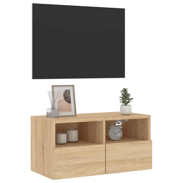 TV-Wandschrank Sonoma-Eiche 60 cm