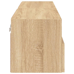 TV-Wandschränke Sonoma-Eiche 60x30x30cm, 2er Set
