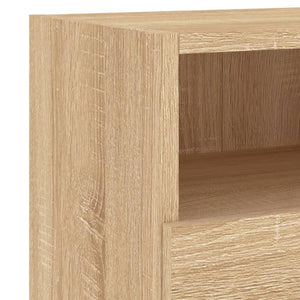 TV-Wandschränke Sonoma-Eiche 60x30x30cm, 2er Set