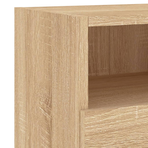 TV-Wandschränke Sonoma-Eiche 60x30x30cm, 2er Set