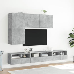 TV-Wandschrank Betongrau 60x30x30 cm