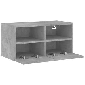 TV-Wandschrank Betongrau 60x30x30 cm