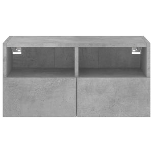 TV-Wandschrank Betongrau 60x30x30 cm