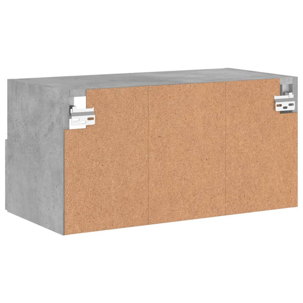 TV-Wandschrank Betongrau 60x30x30 cm
