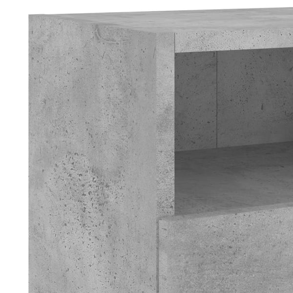 TV-Wandschränke Betongrau 60x30x30 cm, 2er-Set