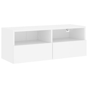 TV-Wandschrank Weiß 80cm