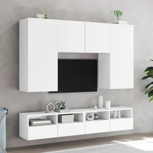 TV-Wandschrank Weiß 80cm