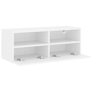 TV-Wandschrank Weiß 80cm