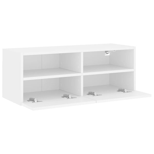 TV-Wandschrank Weiß 80cm