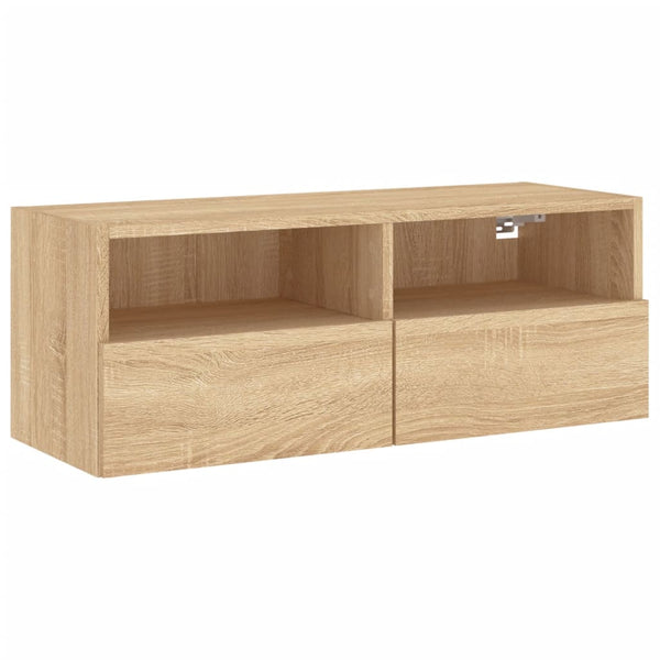 TV-Wandschrank Sonoma-Eiche 80 cm