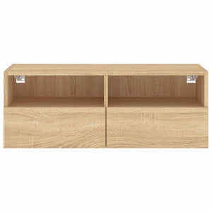 TV-Wandschrank Sonoma-Eiche 80 cm