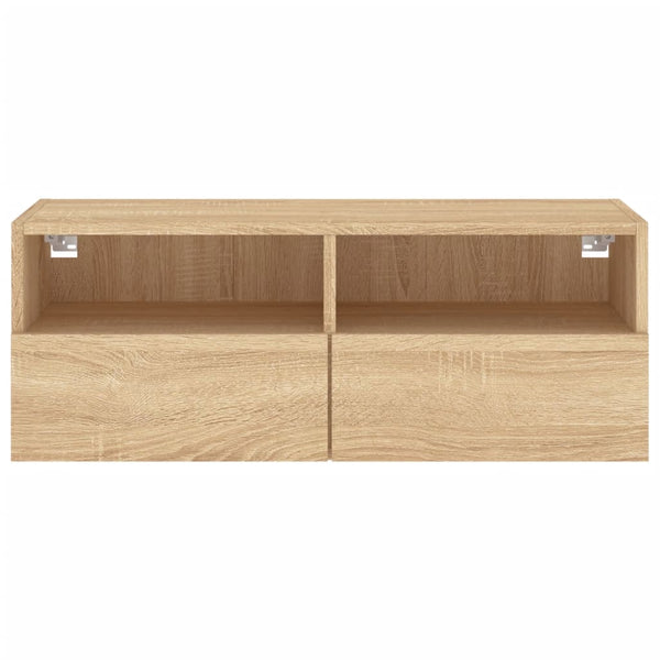 TV-Wandschrank Sonoma-Eiche 80 cm