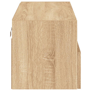 TV-Wandschrank Sonoma-Eiche 80 cm