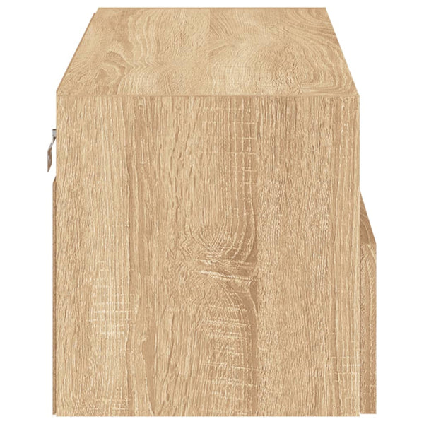 TV-Wandschrank Sonoma-Eiche 80 cm