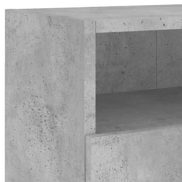 TV-Wandschrank Betongrau 80x30x30 cm