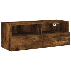 TV-Wandschrank Räuchereiche 80 cm