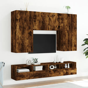 TV-Wandschrank Räuchereiche 80 cm