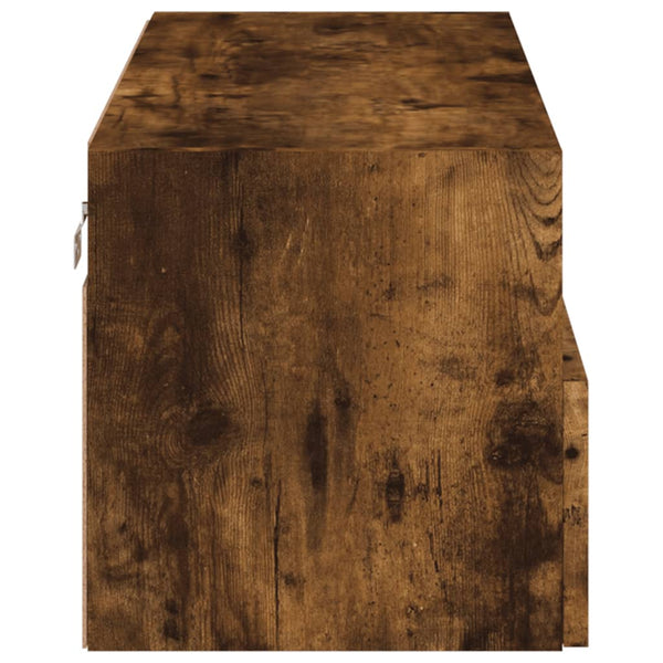 TV-Wandschrank Räuchereiche 80 cm