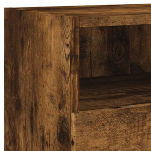 TV-Wandschrank Räuchereiche 80 cm