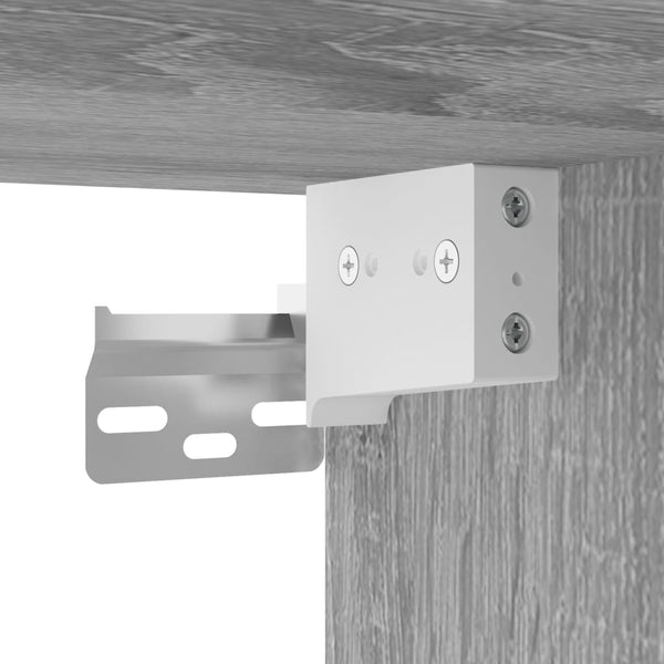 TV-Wandschrank Grau Sonoma 80x30x30 cm