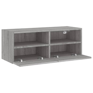 TV-Wandschrank Grau Sonoma 80x30x30 cm