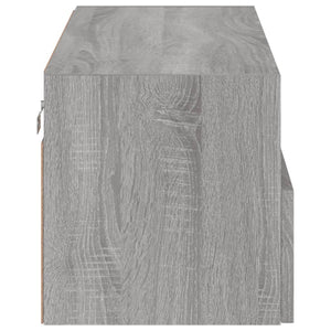 TV-Wandschrank Grau Sonoma 80x30x30 cm