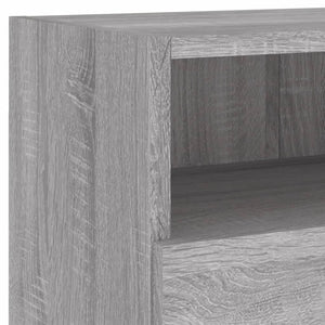 TV-Wandschrank Grau Sonoma 80x30x30 cm