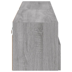 TV-Wandschränke Grau Sonoma 80x30x30cm, 2er Set