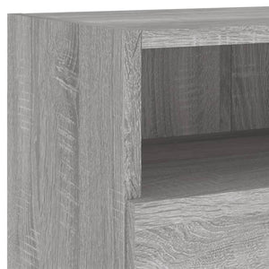 TV-Wandschränke Grau Sonoma 80x30x30cm, 2er Set