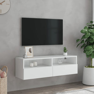 TV-Wandschrank Weiß 100x30x30 cm