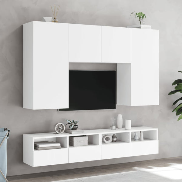 TV-Wandschrank Weiß 100x30x30 cm