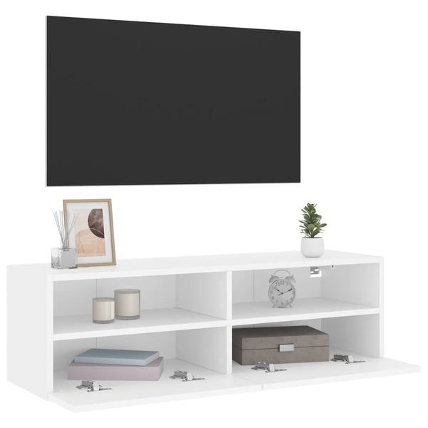 TV-Wandschrank Weiß 100x30x30 cm