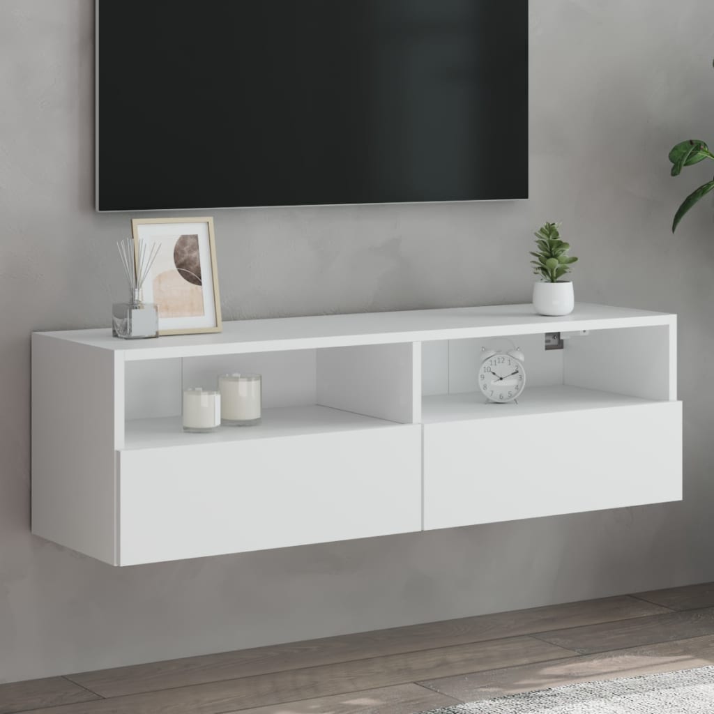 TV-Wandschrank Weiß 100x30x30 cm