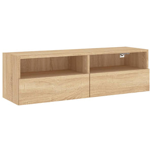 TV-Wandschrank Sonoma-Eiche 100 cm