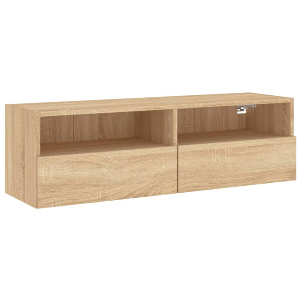 TV-Wandschrank Sonoma-Eiche 100 cm