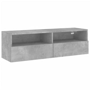 TV-Wandschrank Betongrau 100 cm
