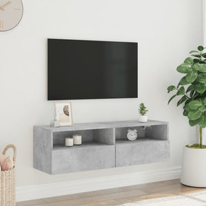 TV-Wandschrank Betongrau 100 cm