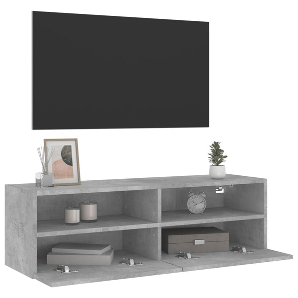 TV-Wandschrank Betongrau 100 cm