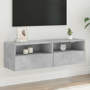TV-Wandschrank Betongrau 100 cm