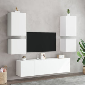 TV-Wandschrank Weiß 40,5 cm