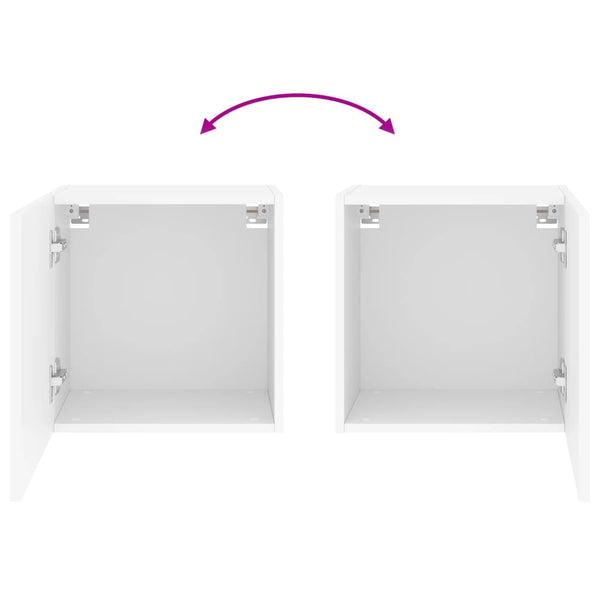 TV-Wandschrank Weiß 40,5 cm