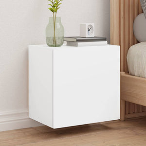 vidaXL Meubles TV muraux 2 pcs Blanc 40,5x30x40 cm Aggloméré